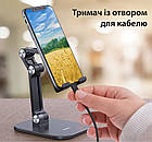 Настільний тримач для мобільного телефона підставка планшета з алюмінієвого сплаву Yesido C104, фото 7
