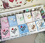 Дитячий рушничок з капюшоном 85*85 см Туреччина дитячий рушник куточок, фото 5