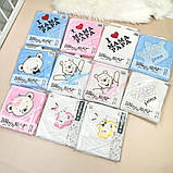 Дитячий рушничок з капюшоном 85*85 см Туреччина дитячий рушник куточок, фото 3