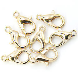 Карабін 14 мм в упаковці +-50 шт. Золото