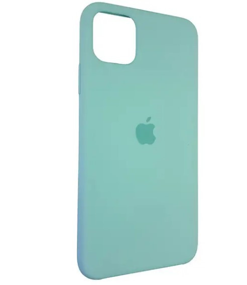 Чохол накладка Silicon Case Full Cover для iPhone 11 Pro Max Marina Green, фото 1