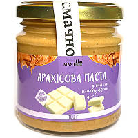 Арахисовая паста MANTeca с белым шоколадом 180 г