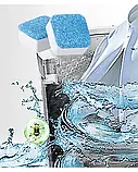 Антибактеріальний засіб очищення пральних машин Washing mashine cleaner No2, фото 7