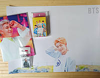 Набір Намджун Kim Nam Joon (RM) BTS постер + скетчбук + ломо карти + брелок