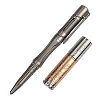 Набір ліхтар ручний Fenix F15 + Fenix T5Ti тактична ручка сіра