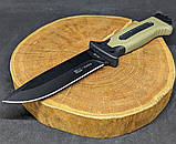 Тактичний ніж Columbia великий мисливський туристичний ніж, бойовий армійський ніж для виживання 4018B, фото 6
