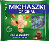 Цукерки шоколадні з арахісом MICHASZKI 1кг TM Mieszko Польща