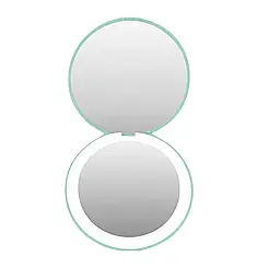 Міні кишенькове скадне дзеркало з LED підсвічуванням M