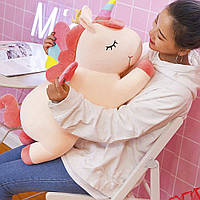 Единорог плюшевая игрушка 55 см Розовый