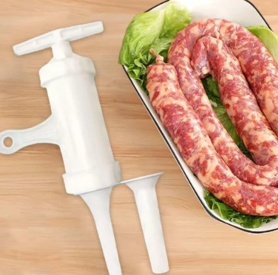 Шприц для ковбаси, універсальна ковбасниця ручна з насадками