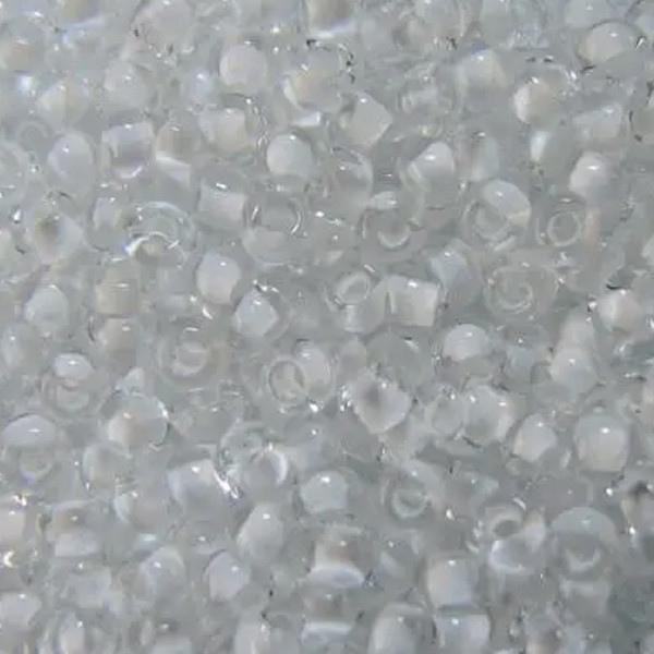 Бісер Preciosa10, 5 г, 383021/1, прозорий, фарбований з середини, білий, фото 1