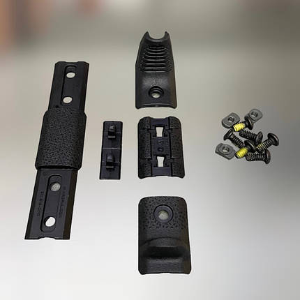 Упор Magpul M-LOK Hand Stop Kit передній на цівці, колір Чорний (MAG608-BLK), фото 1