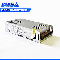 Блок питания DC12V - 30A / AC100V-265V 47-63Гц с вентилятором