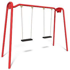 Гойдалка подвійна на ланцюгах SiverSport KID312.4