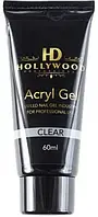 Акрил-гель для ногтей HD Hollywood Acryl Gel clear 60мл clear