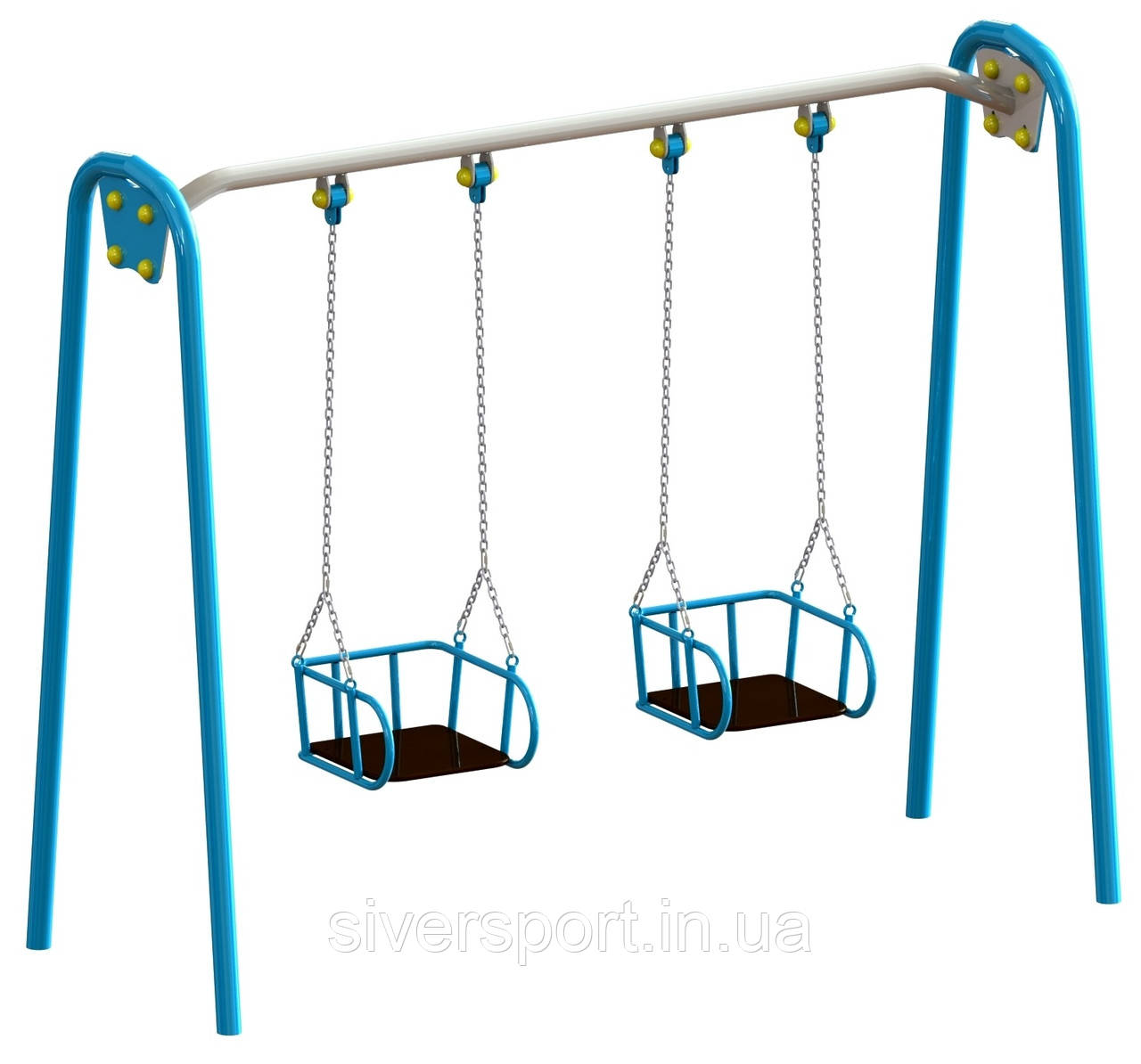 Гойдалка подвійна на ланцюгах SiverSport KID312.3, фото 1