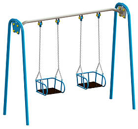 Гойдалка подвійна на ланцюгах SiverSport KID312.3