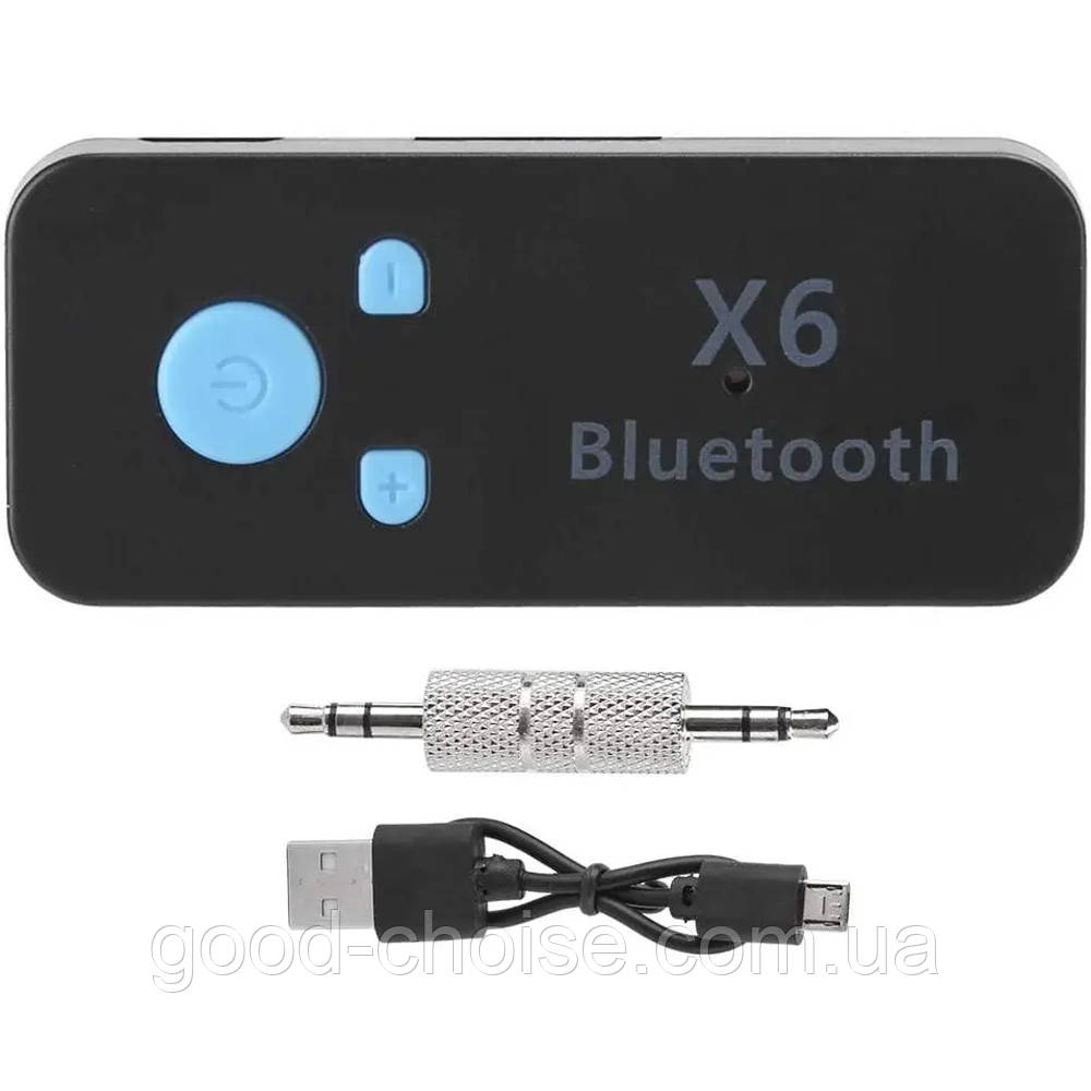 Bluetooth приемник Music Reciver BT-450 X6 / Универсальный аудио ресивер / Автомобильный bluetooth адаптер - фото 6 - id-p1847097341