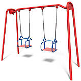 Гойдалка подвійна на ланцюгах SiverSport KID312.3, фото 2