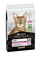 Сухой корм Purina Pro Plan Adult 1+ Delicate Digestion для кошек с чувствительным пищеварением с ягненком 10