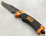 Тактичний ніж Tactic мисливський армійський ніж із чохлом, військовий ніж Н-110, фото 4