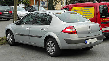 Кермовий наконечник на Renault Megane II правий від 2002 р. з двигунами 1.4-2.0, Наконечник кермової тяги Рено, фото 3