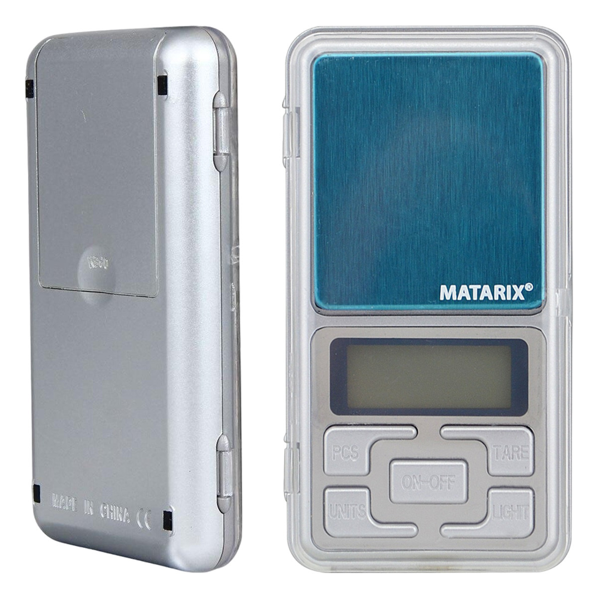 Електронні ювелірні ваги MATARIX MX-461 0.01 до 200 гр настільні ваги Сірі, фото 1