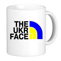 Чашка текст the ukr face