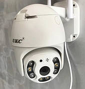 Вулична камера відеоспостереження UKC CAMERA CAD N3 WIFI IP поворотна з віддаленим доступом