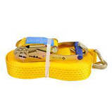 Ремінь для кріплення багажу з трищаткою 2500 daN, 50мм х 6м, 82392 VOREL, фото 2