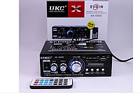 Підсилювач звуку UKC 699D з Bluetooth, з FM, USB