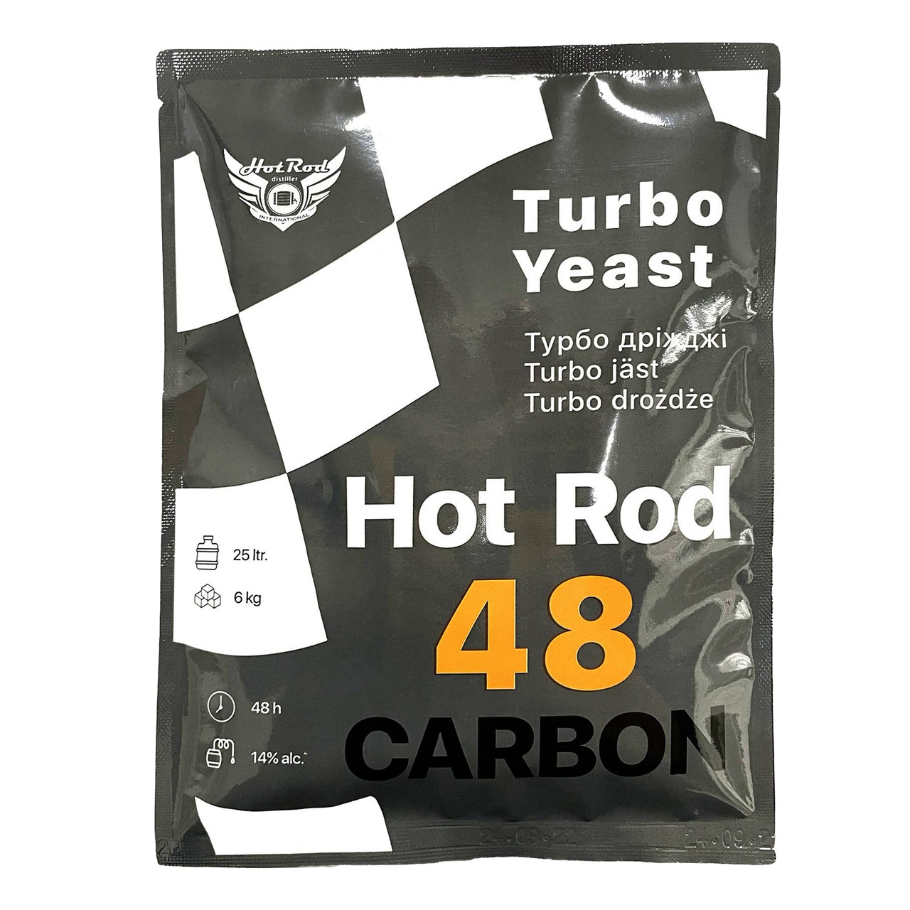 Турбо дріжджі Hot Rod 48 Carbon (175 г)