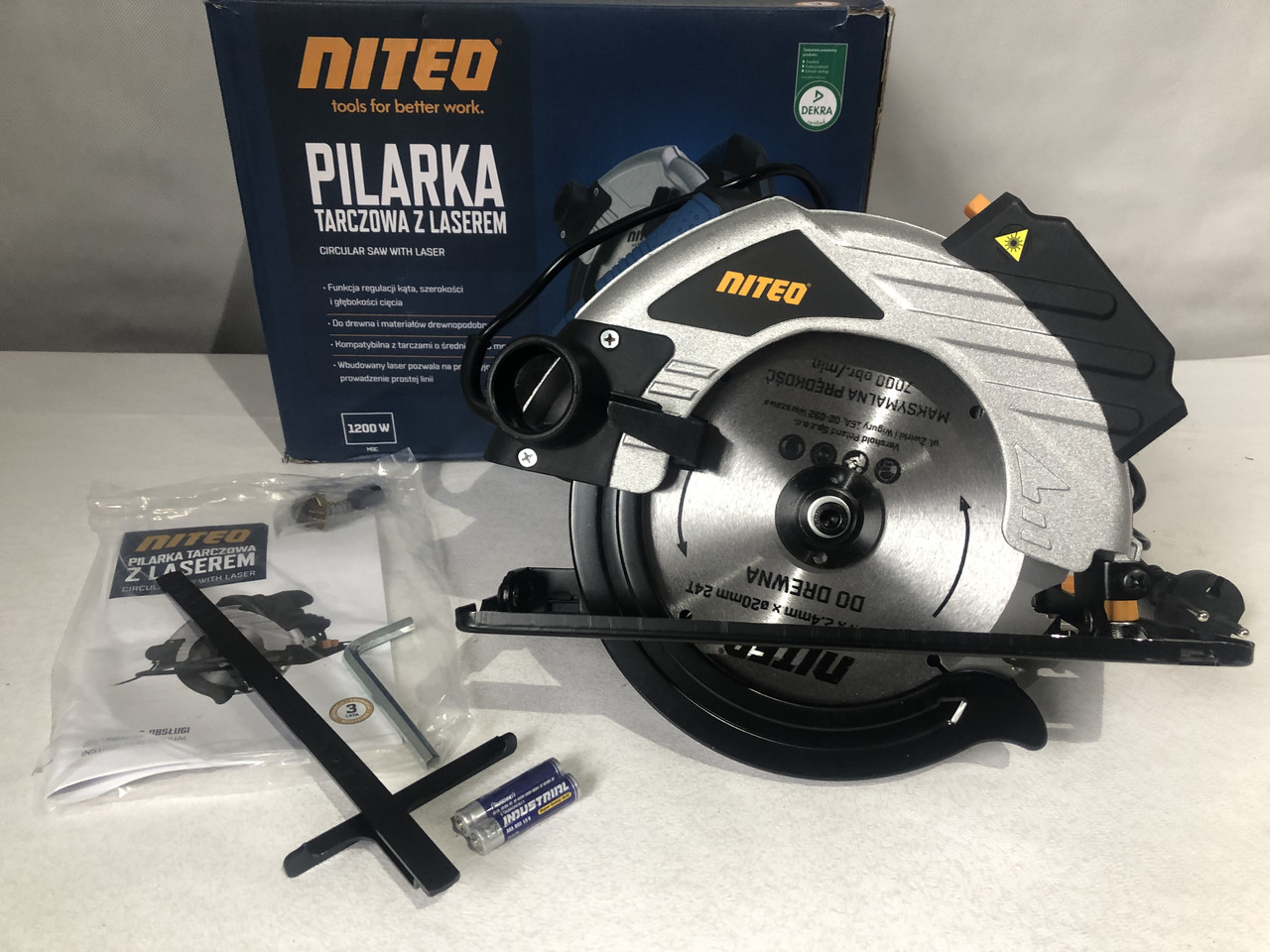 Купити Ручна дискова пила , паркетка NITEO 1200W, ціна 1600 грн - Prom ...