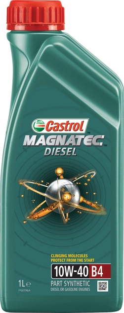Напівсинтетична моторна олива CASTROL 10w40 Magnatec Diesel B4 (1 л), фото 1