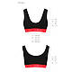 Спортивний топ на широких бретелях Passion PS003 TOP XL, black  18+, фото 7