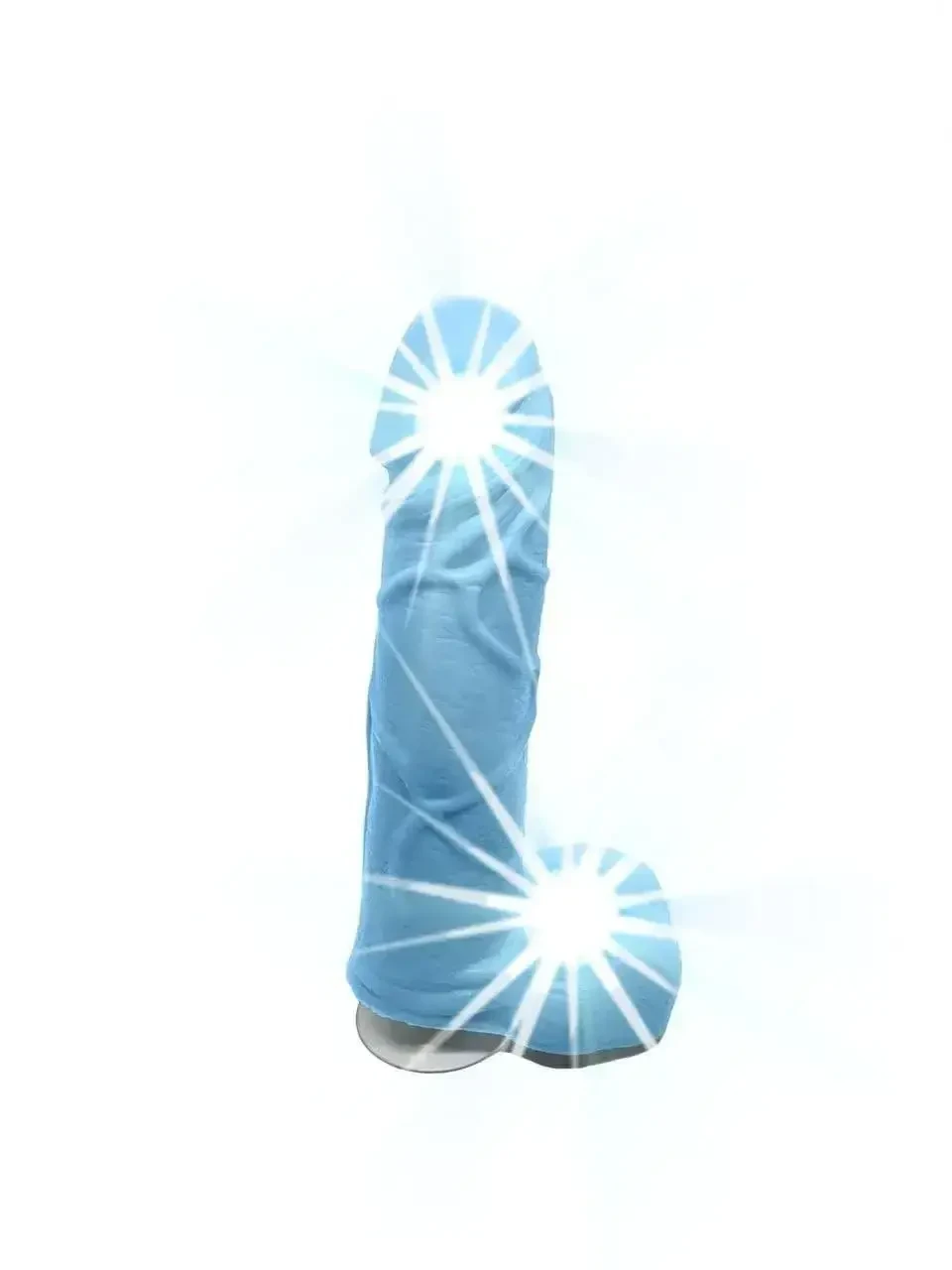 Крафтове мило-член із присоскою Чистий Кайф Blue size M, натуральне 18+