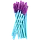 Щіточки для вій нейлонові з блакитною ніжкою, (50 шт./уп), фото 4