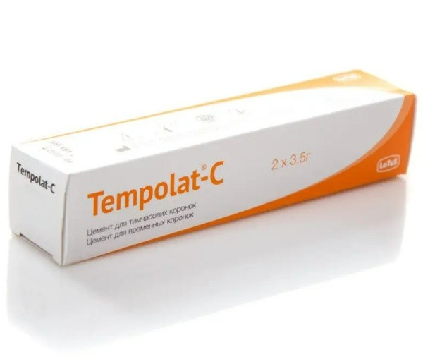 Tempolat-С (Темполат-Ц) — хімічний композит для виготовлення тимчасових коронок, A3.5