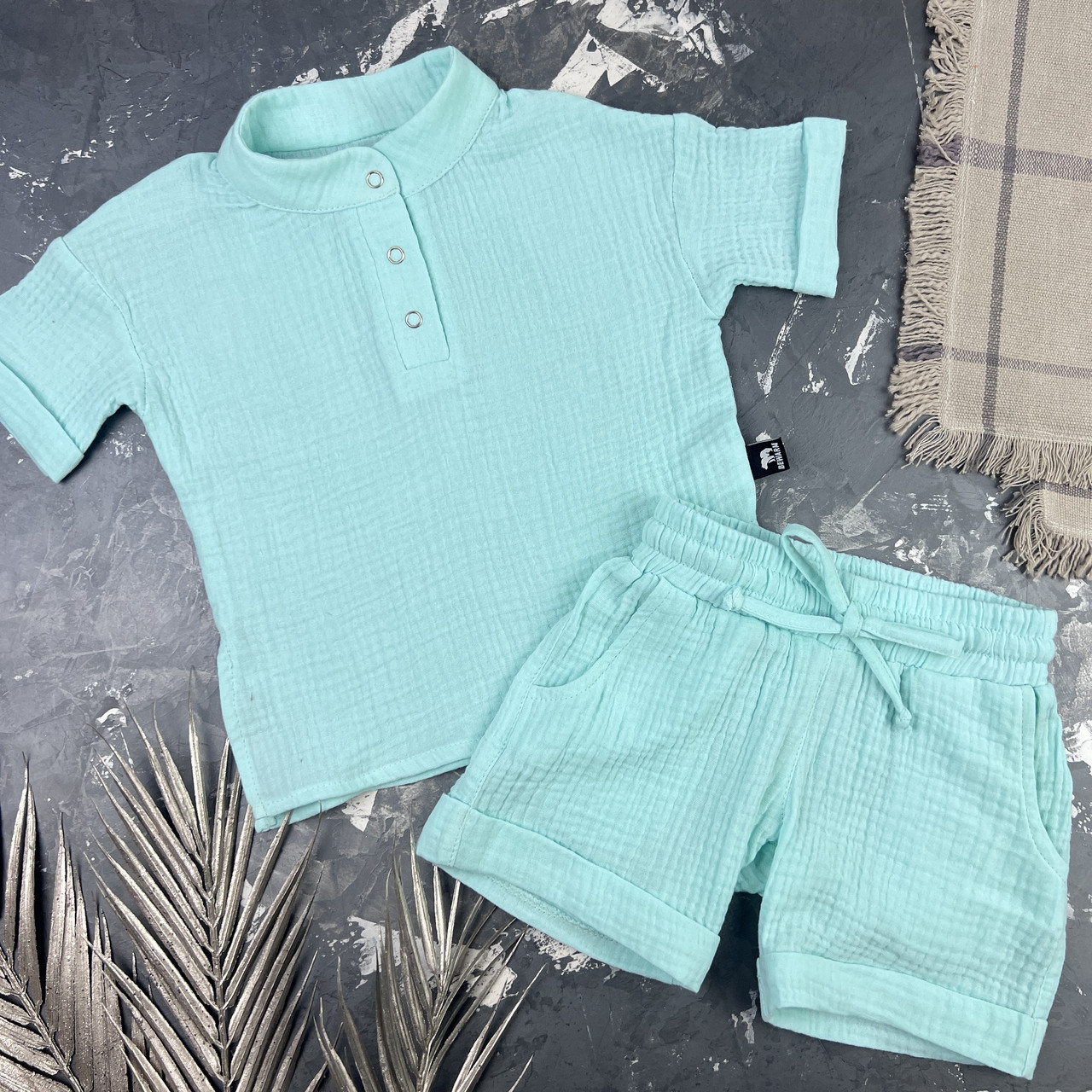 Костюм muslin cotton BEWARM дитячий шорти + футболка