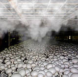 Зволоження повітря на вулиці, на балконі — система туманоутворення для альтанки, кафе стрічка на 11 розпилювачів, фото 7