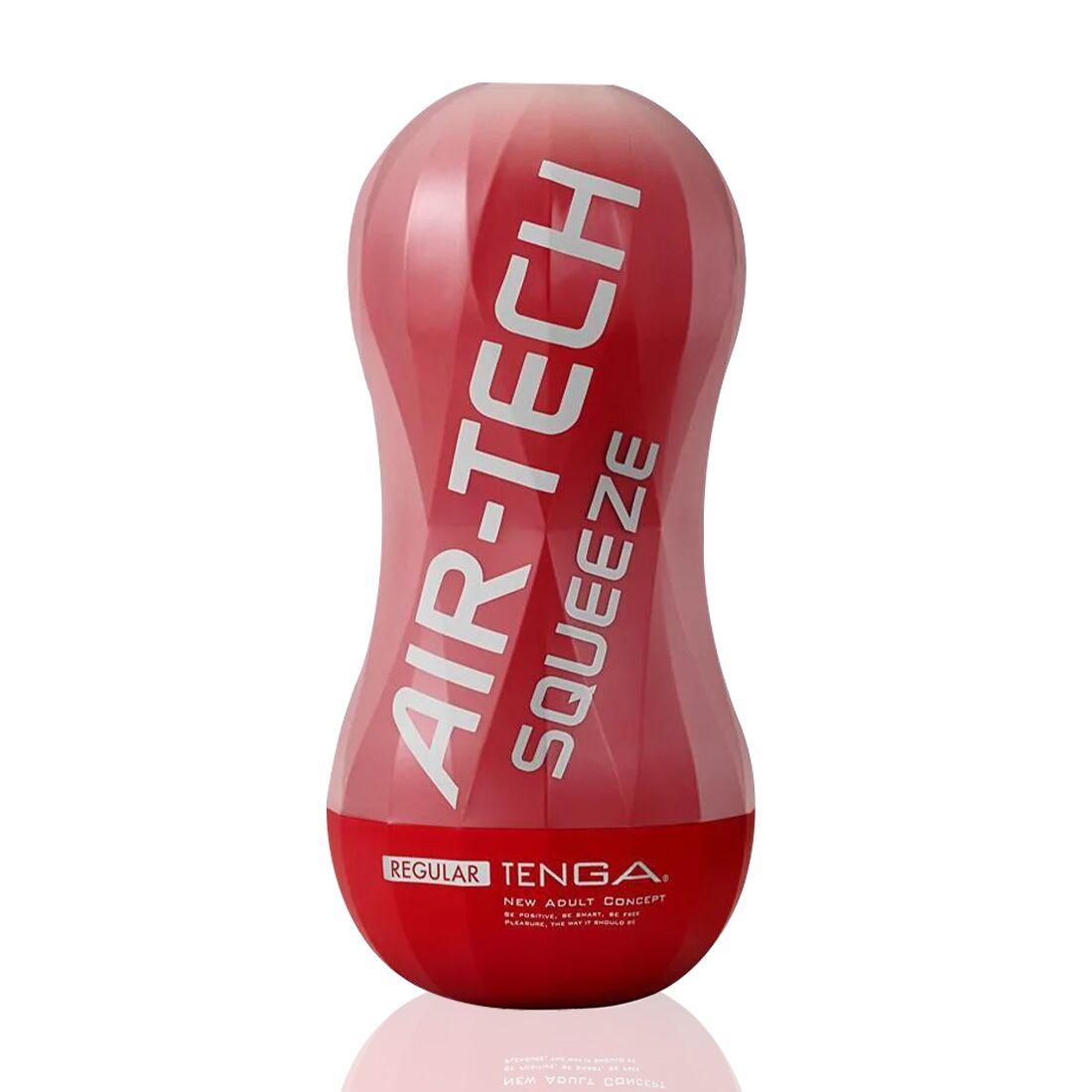 Мастурбатор Tenga Air-Tech Squeeze Regular, стисливий корпус, щільніший вхід 18+