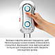 Мастурбатор Tenga Flip Orb — Blue Rush, з можливістю зміни тиску та стимулювальними кульками всереди  18+, фото 6
