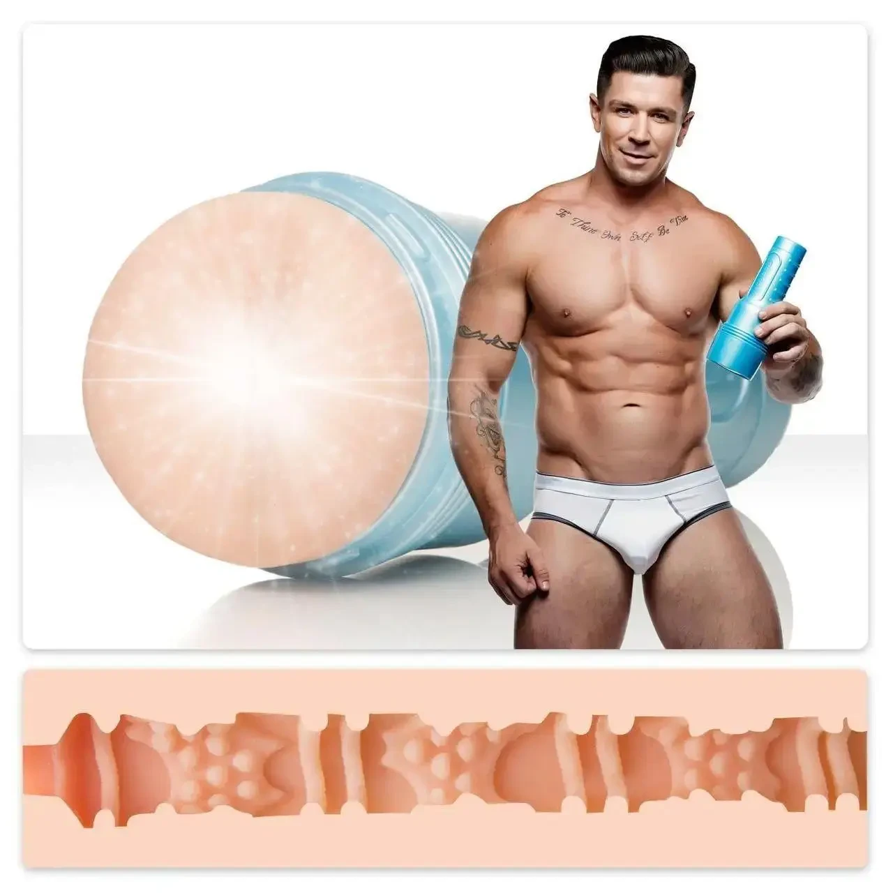 Мастурбатор попка Fleshjack Boys: Trenton Ducati Titanium  18+