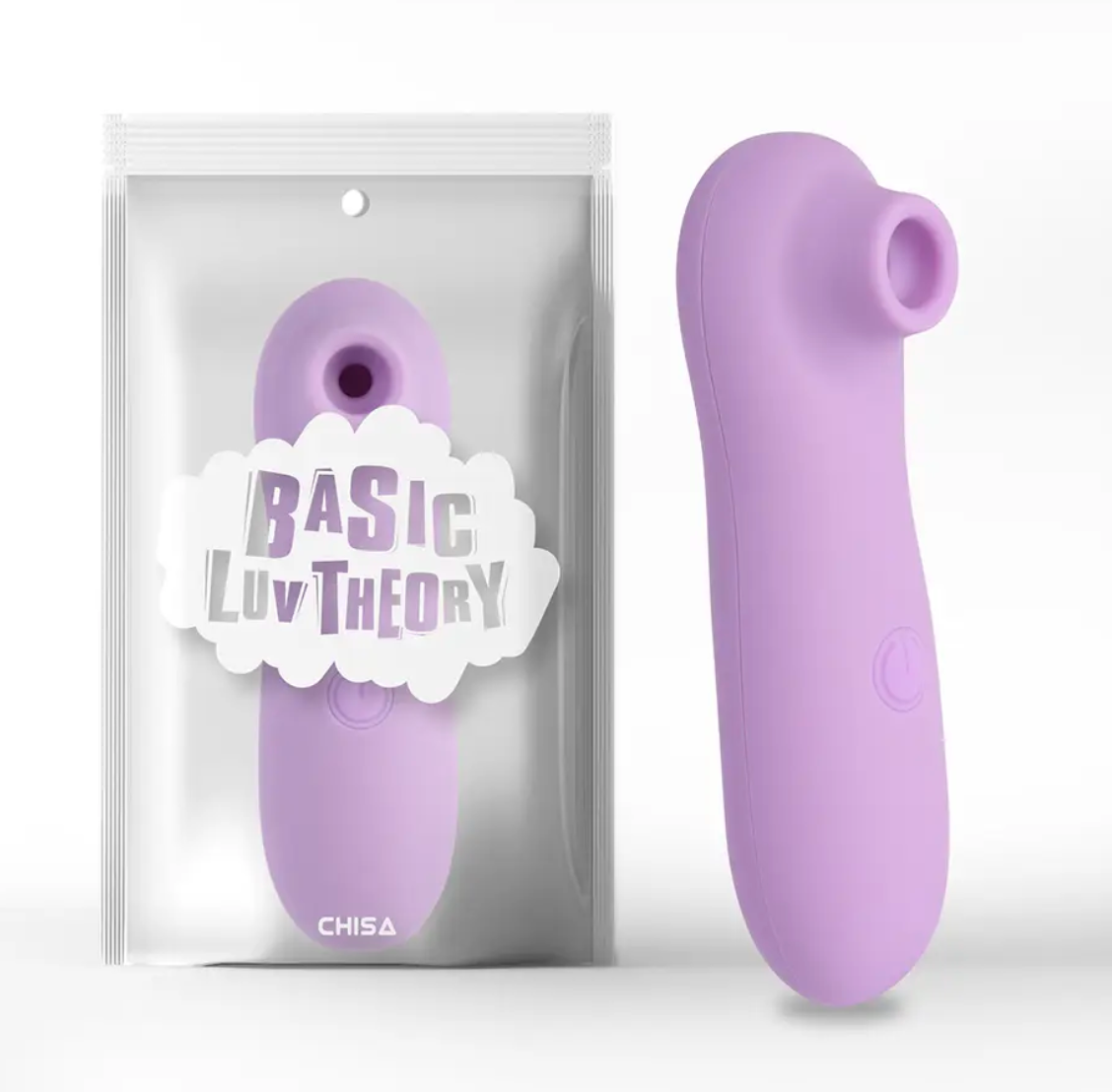 Вакуумний кліторальний стимулятор Chisa Irresistible Touch Purple, 12,3 х3, 6 см., фото 1