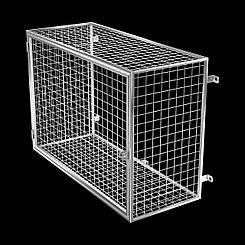 Решітка сітчаста 1000х1000х600 для захисту зовнішніх блоків холодильних установок РХСвДвДа-1 з дверцятами замок дашок