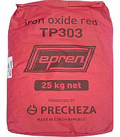 Пигмент железоокислительный красный TP-303 к бетону тротуарной плитки расшивки швов Чехия 25 кг
