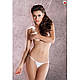 Трусики-стрінги Passion MT015 white  18+, фото 3