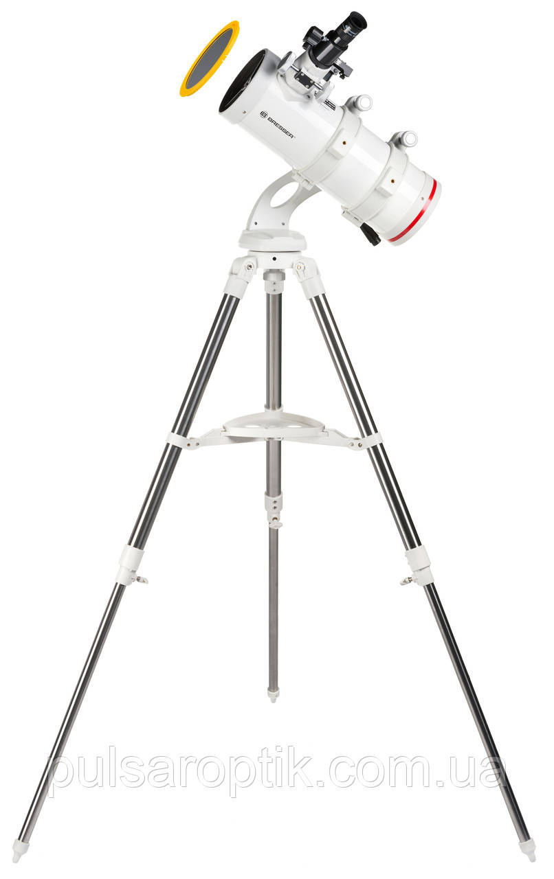 Телескоп Bresser Nano NT-114/500 AZ з сонячним фільтром і адаптером для смартфона (4514500)