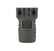 Ручка тактична DLG TACTICAL (DLG-117) передня (з відсіком для зберігання, на Вівер/Пікатинні)