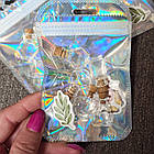 Баночки мініатюрні набір 5 шт. фігурні скляні з дерев'яним корком, 2 мл, фото 4